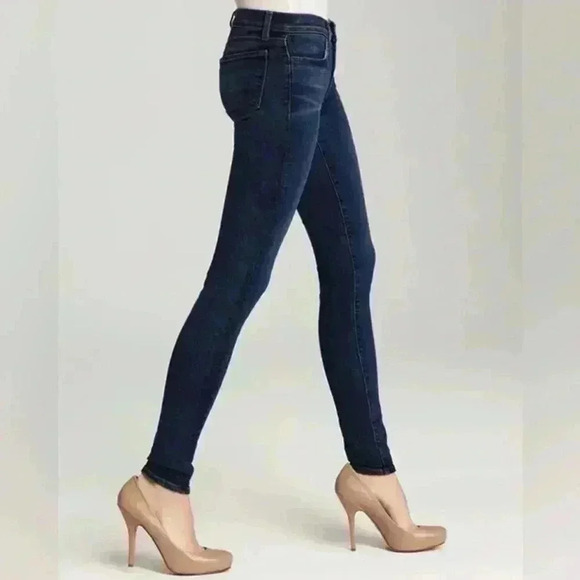 J Brand Skinny Jeans Low Rise in Bluebell Wash Size 25 - Picture 3 of 12